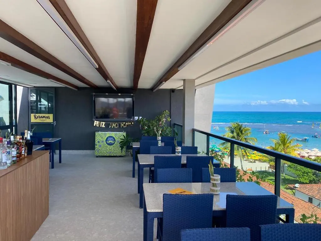 Flat Beira Mar Com Varanda Em Pôrto das Galinhas Apartamento